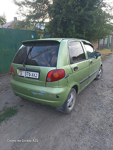Doninvest: Daewoo Matiz: 2001 г., 0.8 л, Механика, Бензин, Хэтчбэк — 4