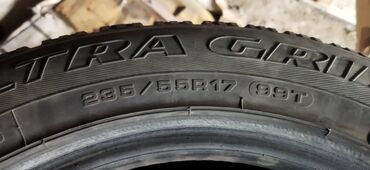 резины на матиз: Шины 235 / 55 / R 17, Зима, Б/у, Комплект, Германия, GoodYear