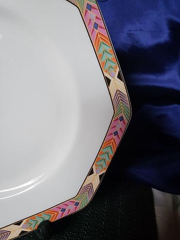 Ostali antikviteti: Tanjir Villeroy - Boch Nemacka. Tanjir plitak radjen od najfinijeg — 4