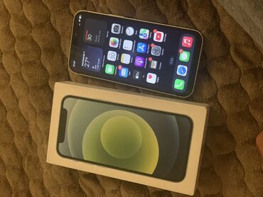 64 gb: IPhone 12 mini, 64 GB, Ağ, Face ID