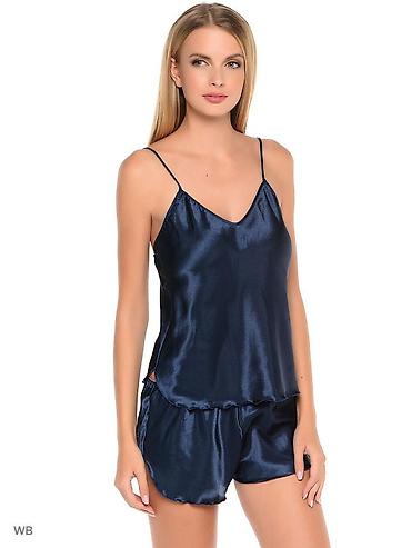 Домашние костюмы: Шикарная, вызывающая двойка Ткань :Атлас.(прям очень приятная к — 4