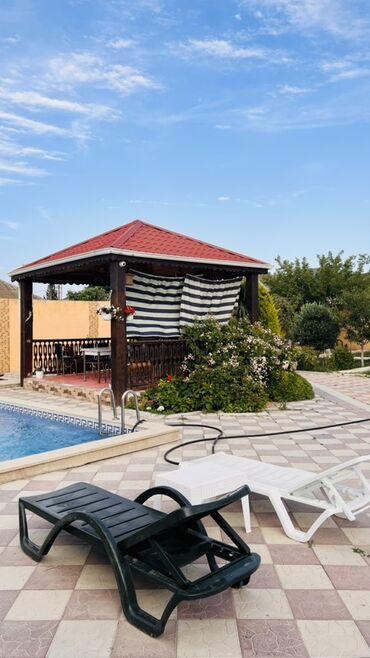 Günlük kirayə evlər: 300 kv. m, 7 otaqlı, Kanalizasiya, Kombi, Qaz — 7