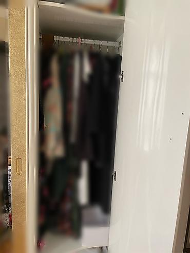 Digər dolablar: Yatag destimin garderobunuda ayrica ala bilersiniz,material temiz mdf — 2