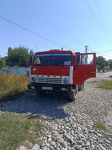 самсунг а21 с: КамАЗ самосвал, 6х4, красный. - Кузов-самосвал с гидроподъёмником — 1