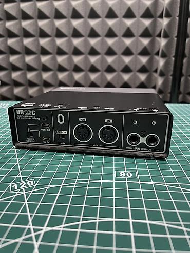 Другая аудиотехника: Продам Steinberg UR22C * Тип: USB-аудиоинтерфейс * Подключение: USB-C — 2