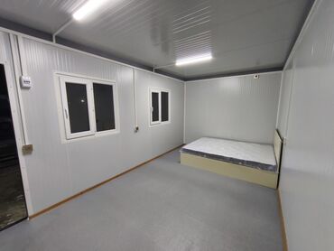 Konteynerlər: Prefabrik konteyner - Konstruksiya: tam metalkarkas, möhkəm çərçivə; — 7