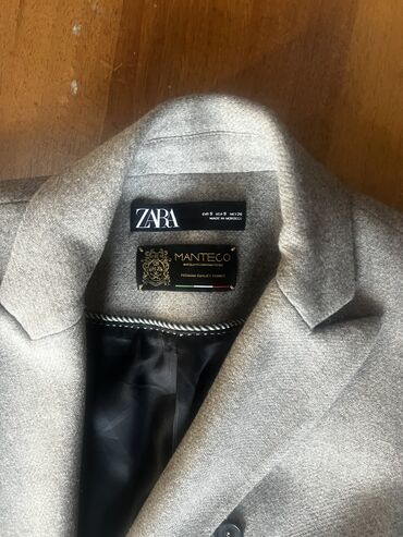 чёрное пальто оверсайз zara: Пальто новое привезли из Америки одевали несколько разразмер S