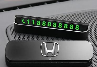 неон вывеска: Автомобильный табличка-брелок для временного номера телефона на — 1