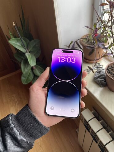 Apple iPhone: IPhone 14 Pro Max, 128 GB, Deep Purple, Face ID