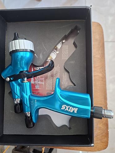 regulyator: MXS boya tapançası – peşəkar püskürtmə aləti - Nozzle: 1.3 mm — 2