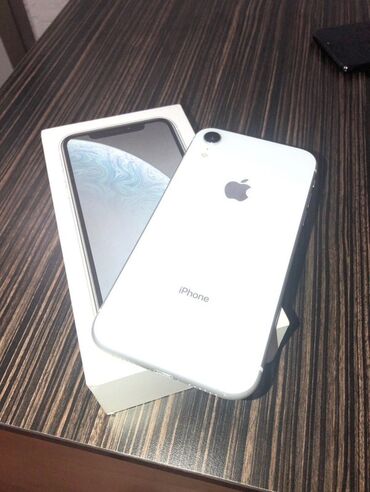 купить микрофон для компьютера в бишкеке: IPhone Xr, Б/у, 128 ГБ, Белый, Коробка, 84 %
