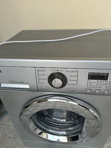 demir rewotka bag ucun: LG paltaryuyan maşın – Inverter Direct Drive, 6 kq - Tip: Ön — 4