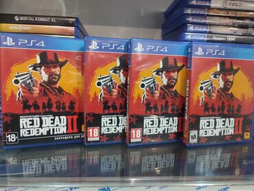 PS4 (Sony Playstation 4): Red dead redemtion 2