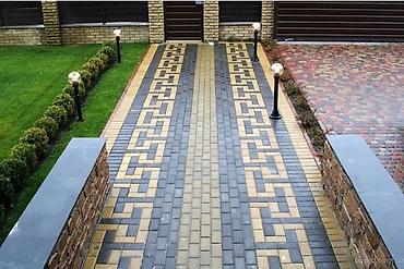 Укладка плитки: Благоустройство тротуарной плиткой/брусчаткой - Укладка тротуарной — 2