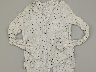 krótka czarna bluzka: Блузка, 13 р., 152-158 см, стан - Хороший