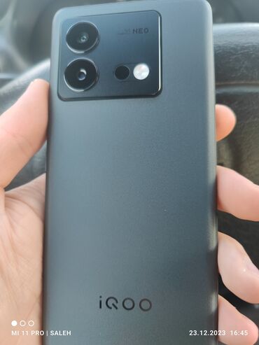 telefon pastafkasi: Vivo iQOO Neo 8, 512 ГБ, цвет - Черный, Сенсорный, Отпечаток пальца, Две SIM карты