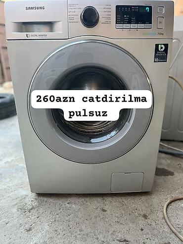 Məişət texnikası: Samsung paltaryuyan maşın – EcoBubble, 7 kq - Rəqəmsal İnverter — 1