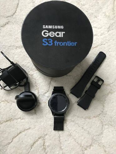 Galaxy Watch: Galaxy Watch s3 frontier. Идеальное состояние. Практически не