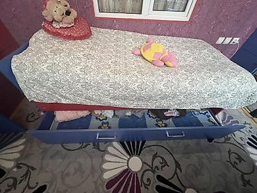 Mebel: Uşaq/yataq otağı mebel dəsti Tərkibi: - Tək nəfərlik çarpayı: mavi — 3
