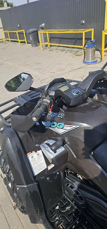 Мототехника: Квадроцикл CFMoto, Бензин, 800 куб. см, Взрослый — 5