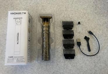 erikson t10: Vintages T10 Professional trimmer - Metal gövdəli, oyma naxışlı — 1