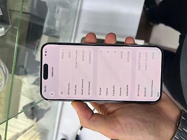 iphone 13 sat: IPhone 15 Pro Max, 256 GB, Natural Titanium, Zəmanət, Simsiz şarj, Face ID — 4