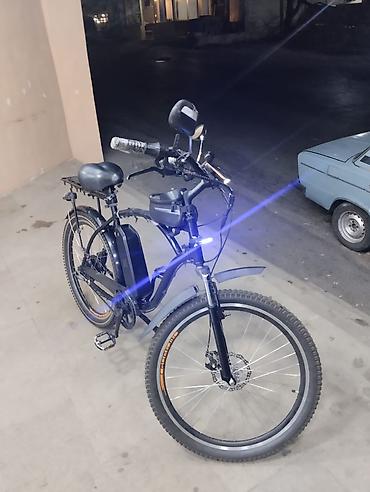 Elektrik velosipedi – Velosiped çox az sürülüb və yeni kimidir alan