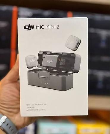 səs yazan yüklə: DJI Mic Mini 2 – peşəkar, kompakт və tam simsiz mikrofon sistemi — 1