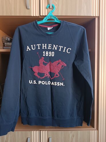 kişi üçün olimpiyka: Svitşot, U.S. Polo Assn, L (EU 40), rəng - Göy