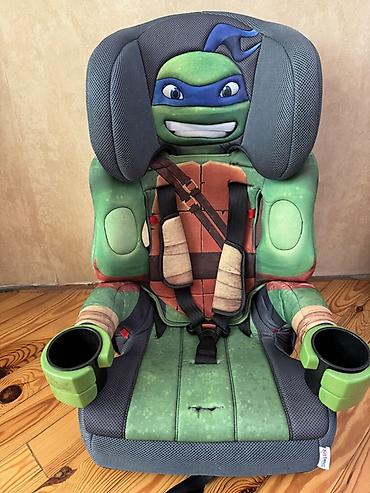 10 yaş: Uşaq avtomobil oturacağı – Ninja Turtles (Leonardo) dizaynı - — 2