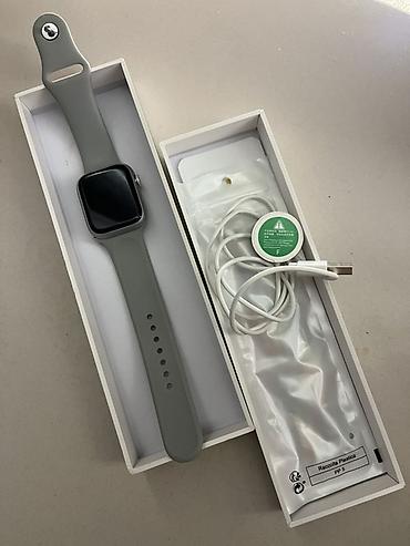 xiaomi 17 цена: Смарт-часы с прямоугольным сенсорным дисплеем в серебристом корпусе и — 1