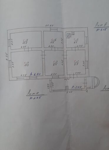 Продажа домов: Дом, 65 м², 4 комнаты, Агентство недвижимости, Старый ремонт — 9