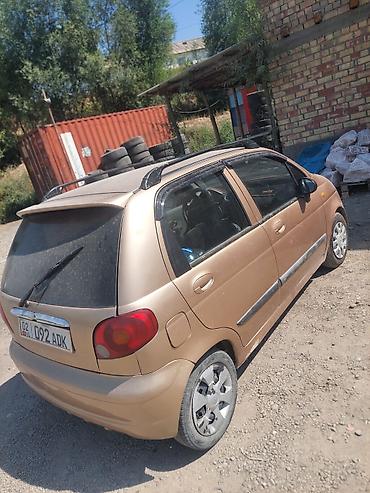 эшик б у: Daewoo Matiz: 2003 г., 0.1 - engine capacity л, Кол менен иштөөчү, Бензин, Хетчбек — 5