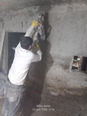 Beton işləri: Beton kəsmə xidməti - Divar, döşəmə və tavanlarda dəqiq və səliqəli — 9
