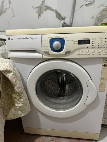 холодильники маленькие: Кир жуучу машина LG, Колдонулган, Автомат, 6 кг чейин, Толук өлчөм