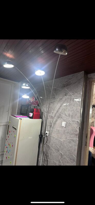 led rasveta cena: Podna lampa, bоја - Zlatna, Upotrebljenо