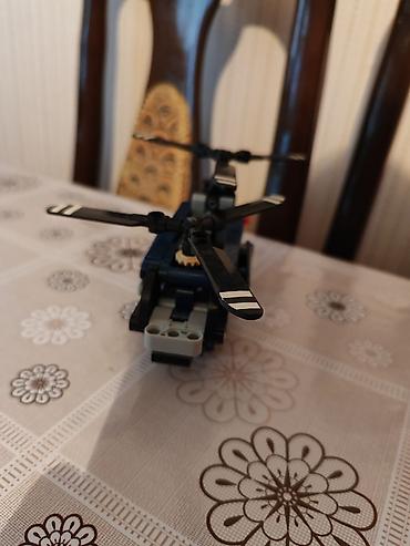 hiroskoplar ilə oyuncaqlar: Endirim edilesi deyil.Konstruktordan yığılmış iki rotorlu helikopter — 3