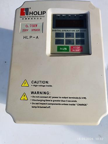 Жыштык өзгөрткүчтөр: Преобразователь частоты HOLIP HLP-A (Member of the Danfoss Group) lalafo.kg да — 1 Жыштык өзгөрткүчтөр: Преобразователь частоты HOLIP HLP-A (Member of the Danfoss Group) — 1