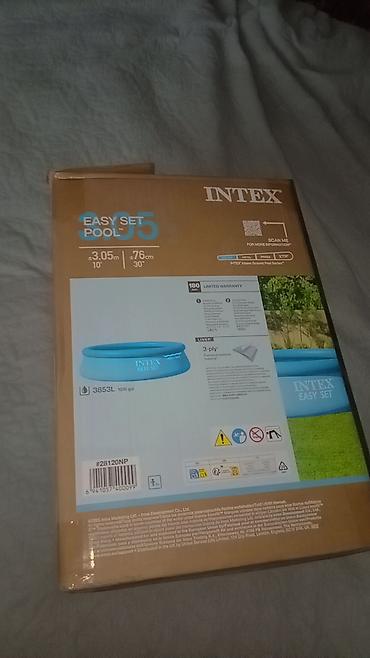 Бассейны: Новый Надувной бассейн Intex, 3.1 - 4 м, 3501 - 4000 л — 2
