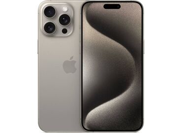 iphone 8: IPhone 15 Pro, Колдонулган, 128 ГБ, Коргоочу айнек, Каптама, Куту