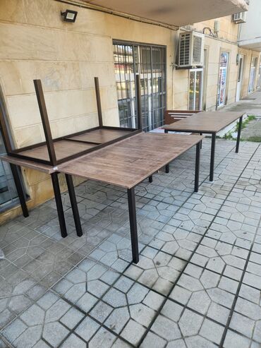 Masa və oturacaq dəstləri: Mətbəx üçün, Yeni, Açılmayan, Kvadrat masa, 4 stul — 6