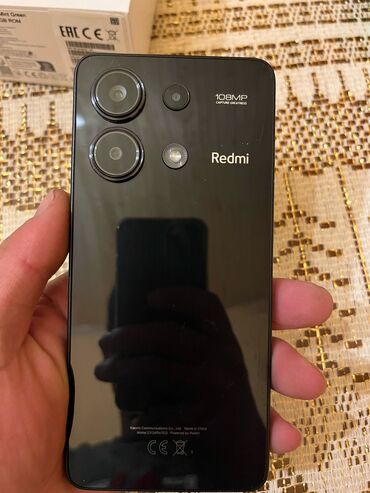 Xiaomi: Xiaomi Redmi Note 13, 256 GB, rəng - Qara,
Sensor, Barmaq izi, İki sim kartlı lalafo.az -da Xiaomi: Xiaomi Redmi Note 13, 256 GB, rəng - Qara,
Sensor, Barmaq izi, İki sim kartlı
