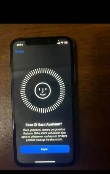 Tavalar: IPhone X, 256 GB, Zəmanət, Face ID, Sənədlərlə