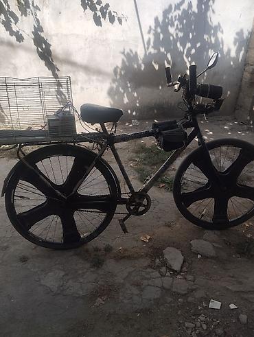 Электровелосипеды: Yük daşımaq üçün modifikasiya olunmuş elektrik velosipedi - — 1