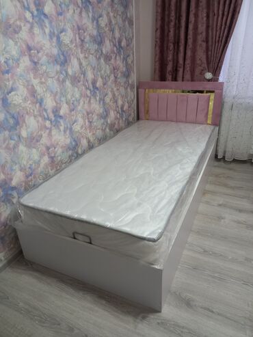 vysokaya krovat: Новый, Односпальная кровать, С подъемным механизмом, С матрасом, Без выдвижных ящиков, Азербайджан