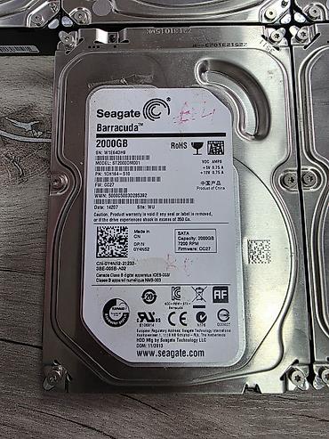note 2: Накопитель для ПК, Б/у, Seagate, HDD, 2 ТБ, 3.5", Для ПК — 2