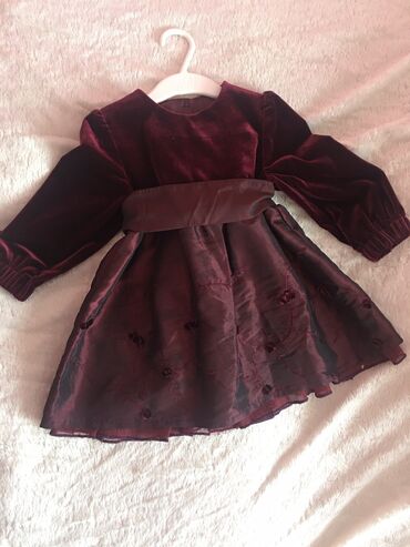 платье велюр: Продам платье велюровое на девочку 2 годика гКара-Балта