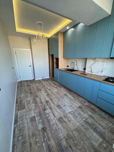 газета рио токмок квартиры продажа: 2 комнаты, 66 м², Элитка, 7 этаж, Евроремонт