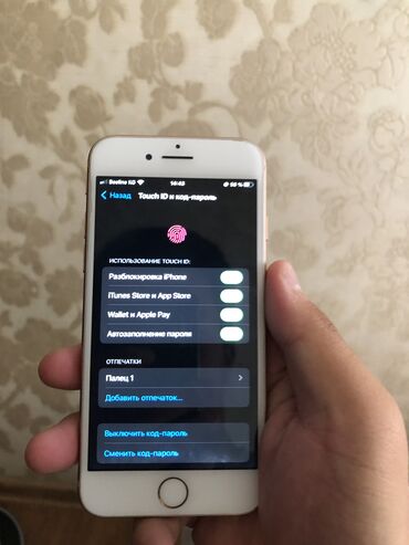 iphone 8 цена ош: IPhone 8, Колдонулган, 64 ГБ, Каптама, 100 %