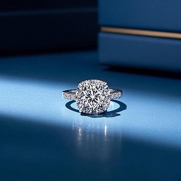 Серебряные наборы украшений: Муассанит в розницу и оптом. Ювелирные изделия с сияющими вставками — 8